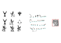 線切3D-白頭鷹2,線切割圖紙免費(fèi)下載