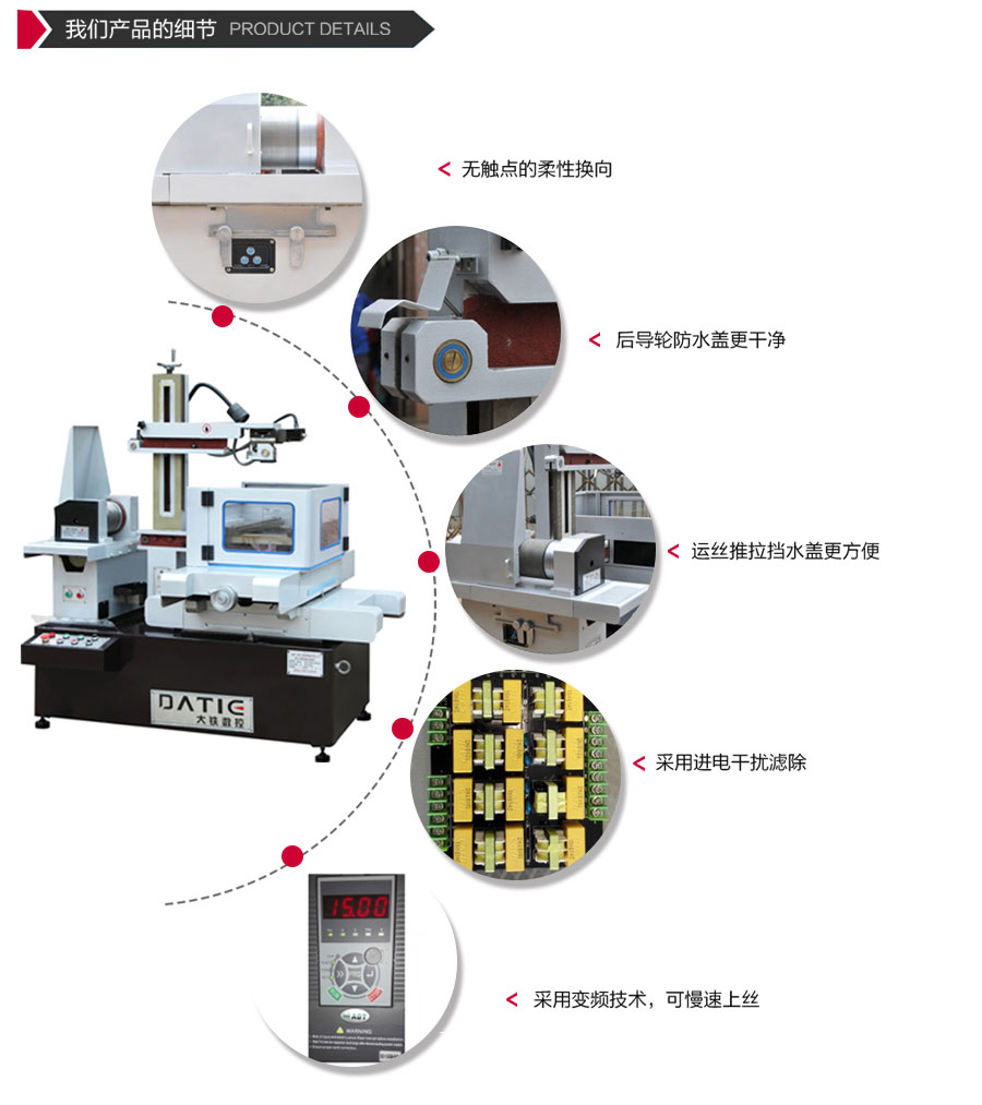 dk800線切割機床細節(jié)